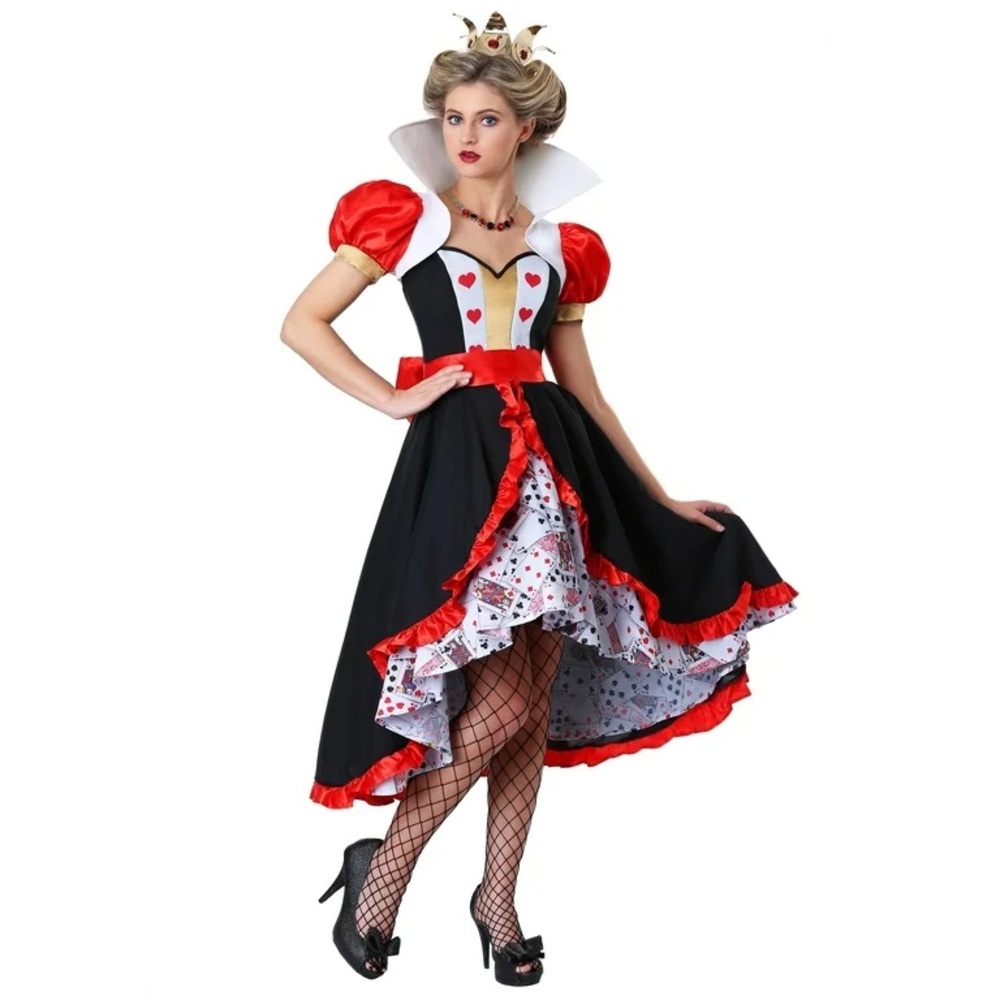 Queen of Hearts Women’s  Costume 3x